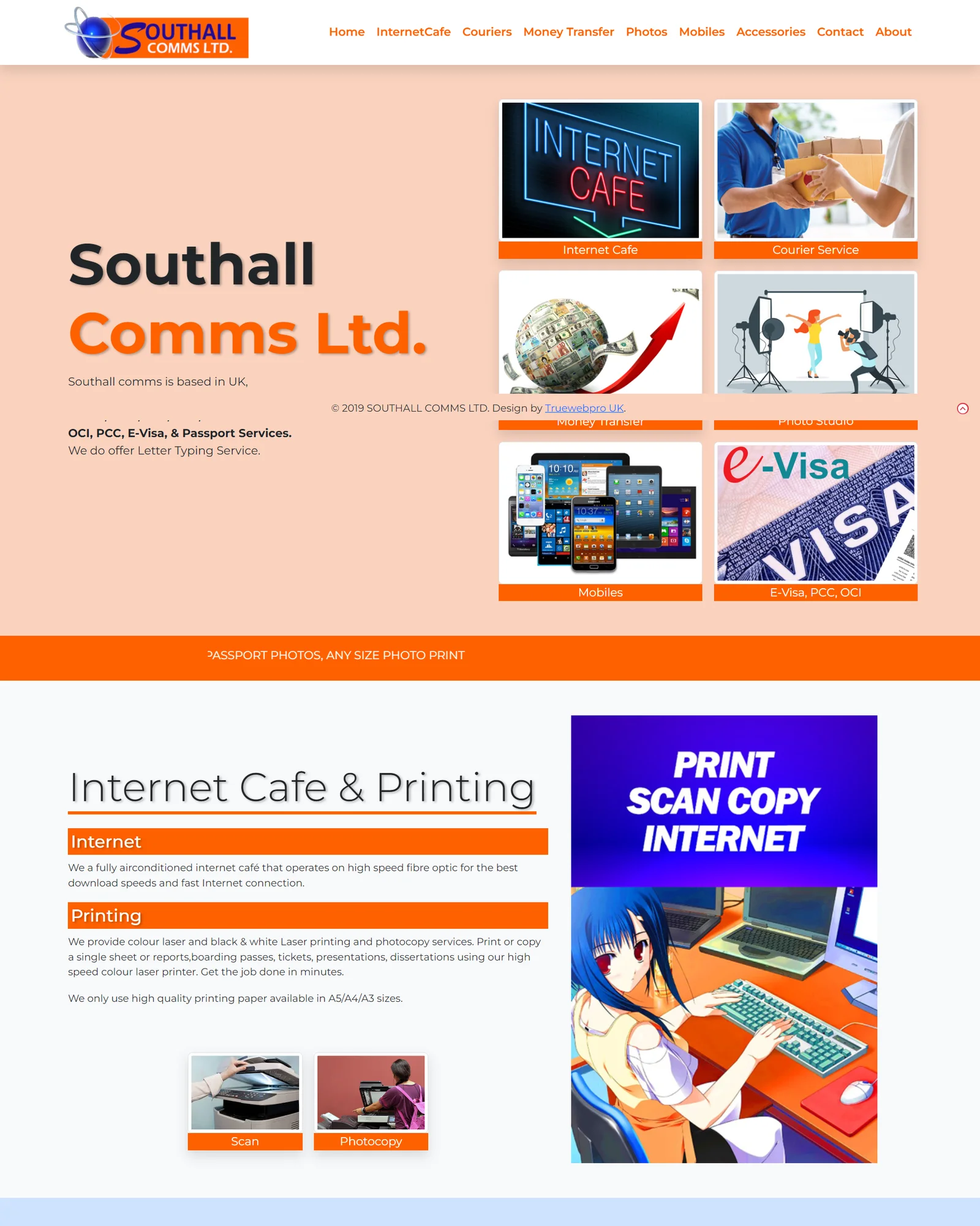 Southall Comms Ltd. Portfolio
