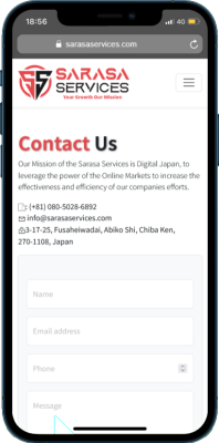 Sarasa Services Contact