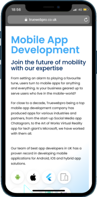 Truewebpro Mobile App
