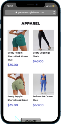 You Are Enough Fitness Shop